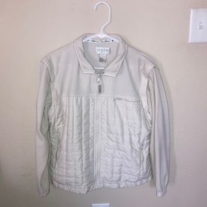 Tehama size medium quilted fleece vest/jacket